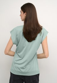 Kaffe KALISE - T-shirt basique - granite green
