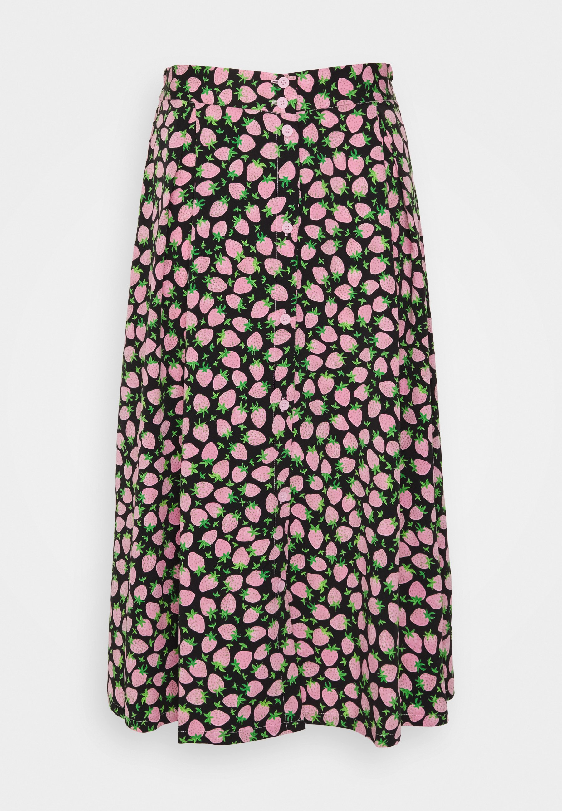 Monki SIGRID SKIRT Jupe longue pink rose ZALANDO.FR