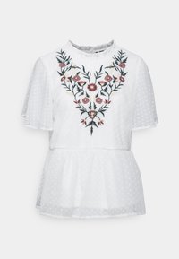 VMDAISEY PEPLUM - Pusero - bright white