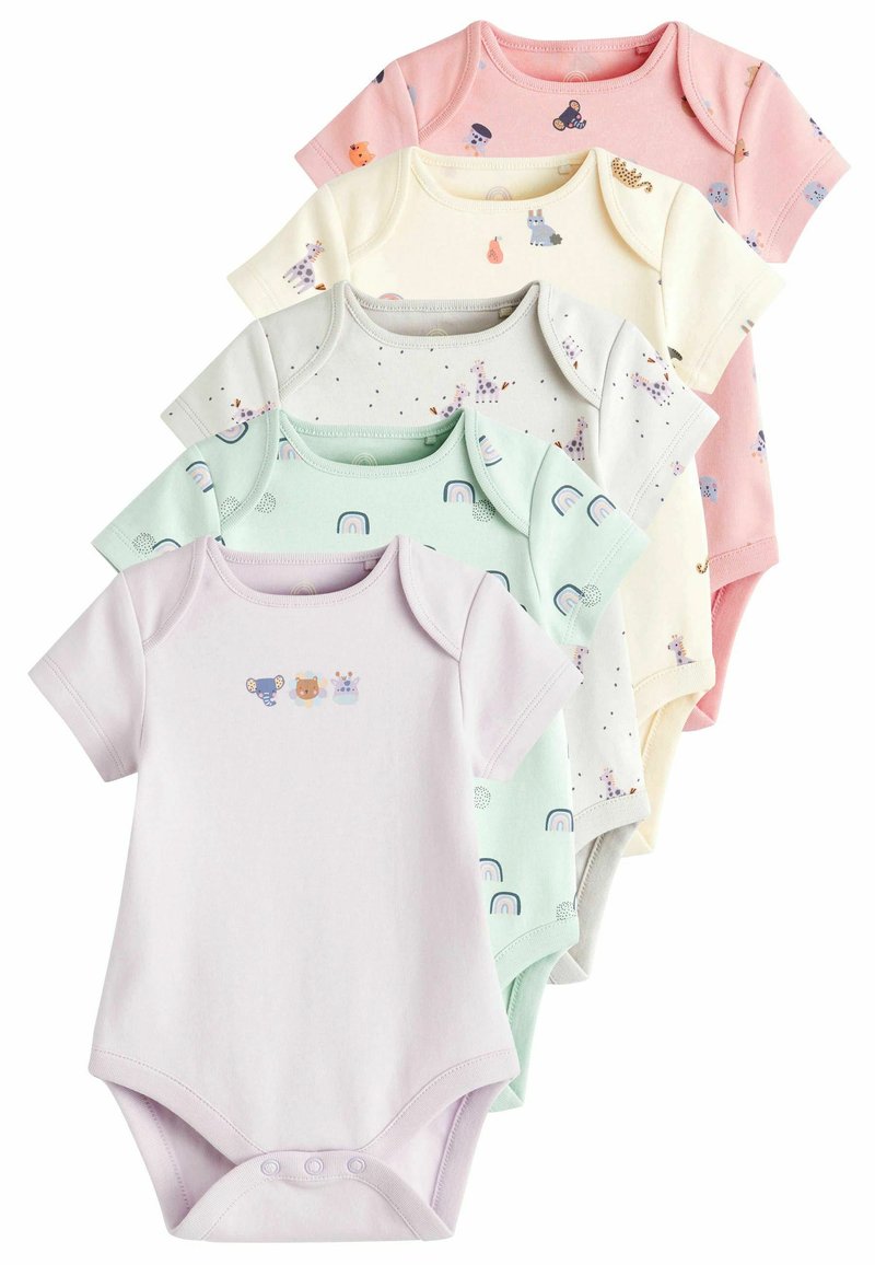 Next 5 PACK REGULAR FIT - Bodijs - pink purple