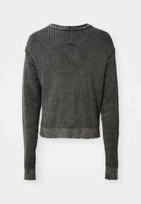 Strickpullover - faded black