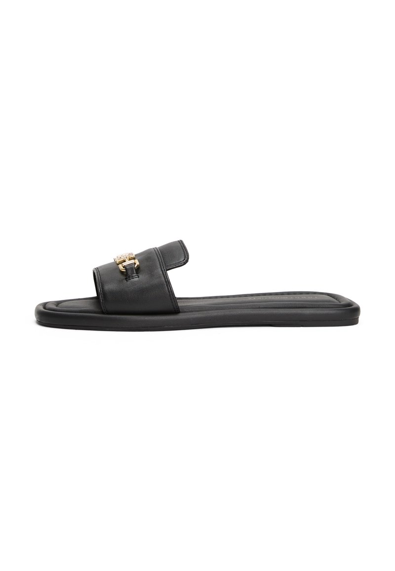 Tommy Hilfiger - HORSEBIT - Pantoletai - black, Padidinti