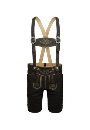 EGBERT - Leather trousers - torf