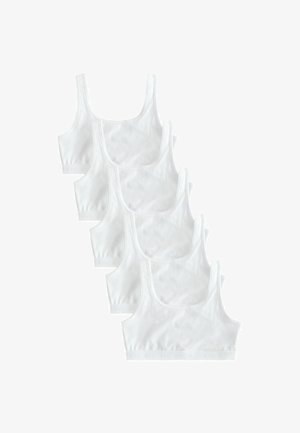Next, SCOOP CROP 5 PACK - REGULAR FIT - Top - white