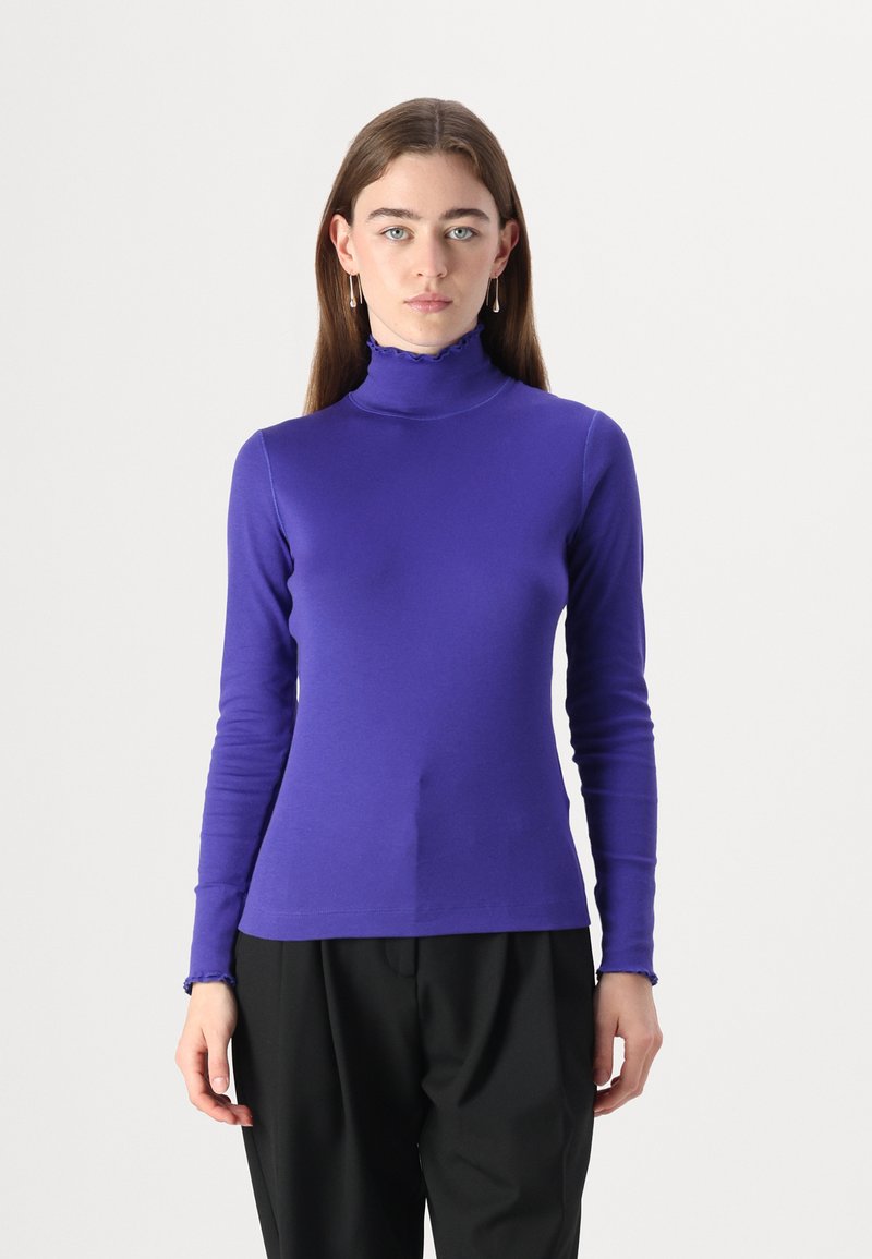Marc Cain Long sleeved top - bright violet