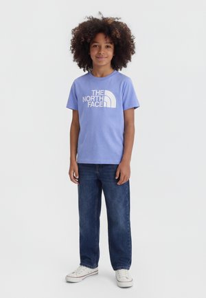The North Face TEEN EASY TEE - Sports T-shirt - periwinkle glow