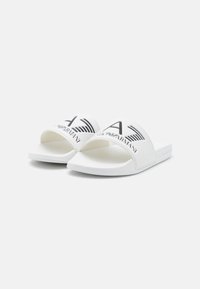 EA7 Emporio Armani UNISEX - Sandales de bain - bright white