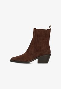 Seleccionado, dark brown