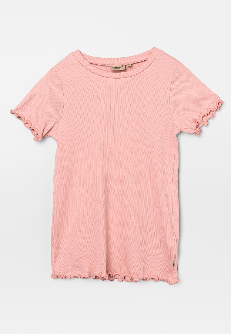 Wheat T-shirt basic zalmroze