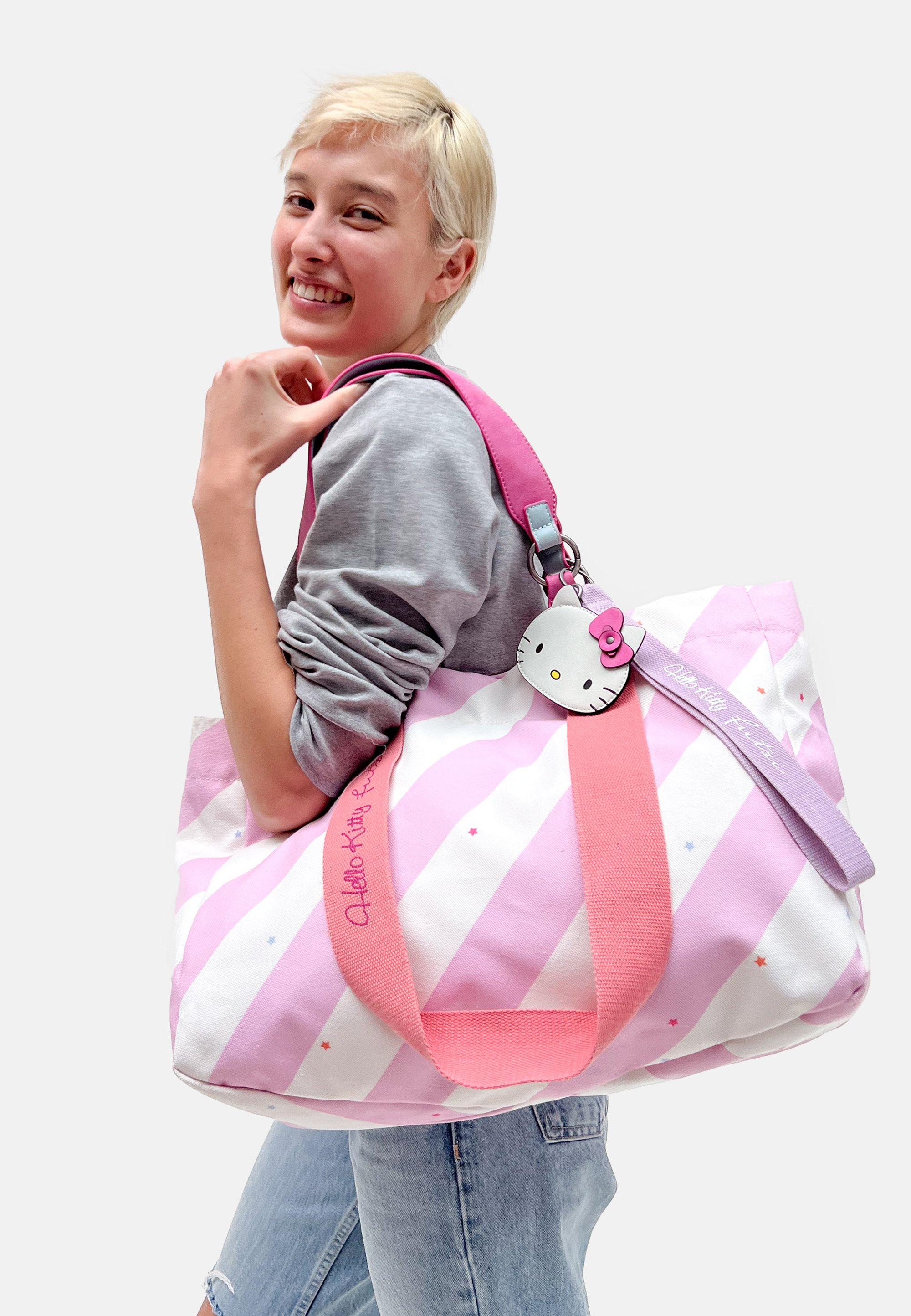 ショルダーバッグ・ポシェット Hello Kitty | Hello Kitty fritzi Izzy Medium Limited Sticker Fritzi aus Preußen Sticker Hello Kitty Shopper Kitty Blue