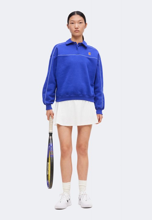 Nike Court Collection Fleece T-Shirt 'Old Royal' (Women's) — foto 2