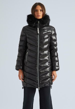 LUXE  - Talvemantel - black shine