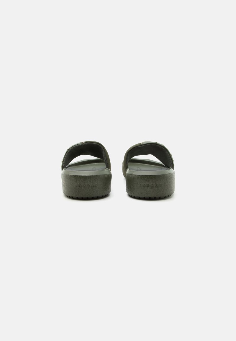 Jordan NOLA SLIDE - Pantofle - cargo khaki/khaki