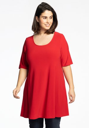 YOEK LANG - T-shirt basic - red
