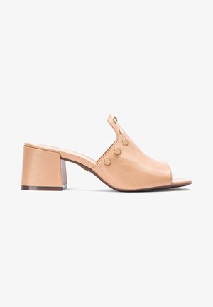 Kazar Mules à talons - beige