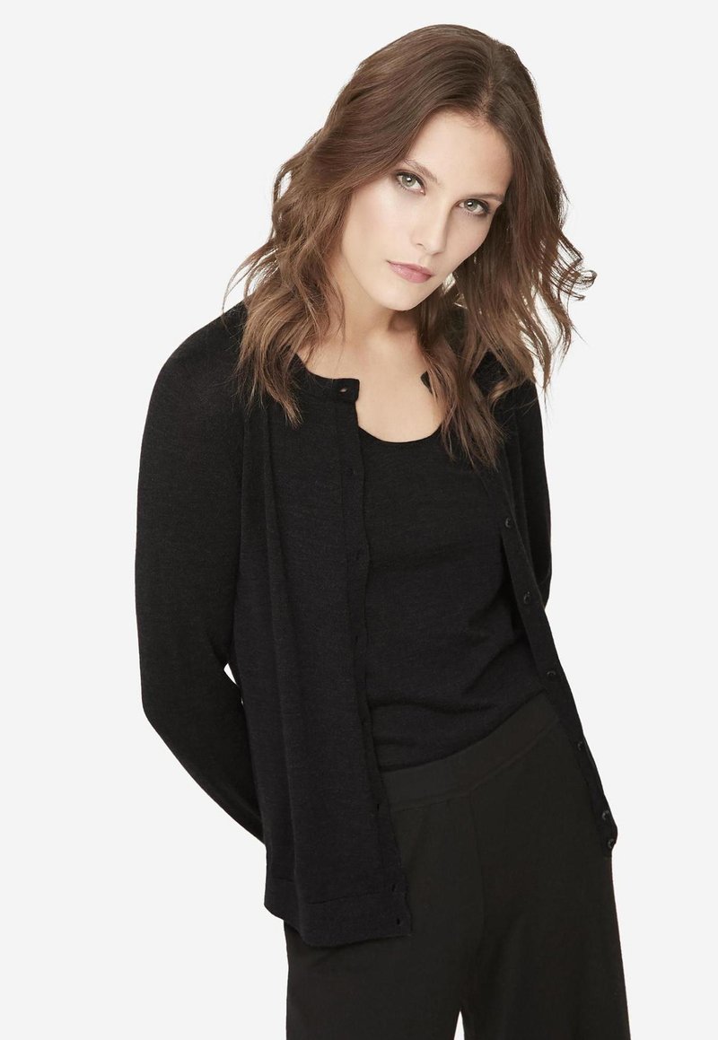 Damen Strickjacken | Falconeri ULTRALIGHT Strickjacke grey/grau - HV84633 Damen Strickjacken | Falconeri ULTRALIGHT Strickjacke grey/grau - HV84633