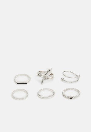 Even&Odd 6 PACK - Ring - silver-coloured
