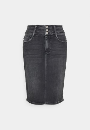 Jupe en jean - black