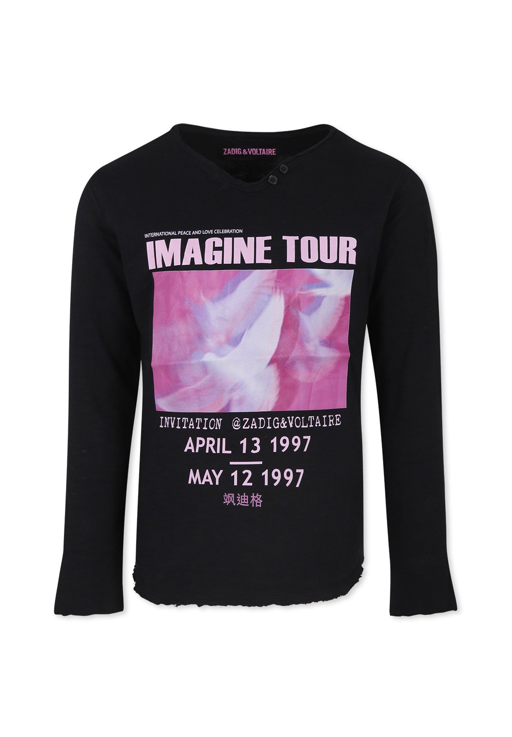 Zadig&voltaire T Shirt Manche Longue Zadig Et Voltaire Zadig