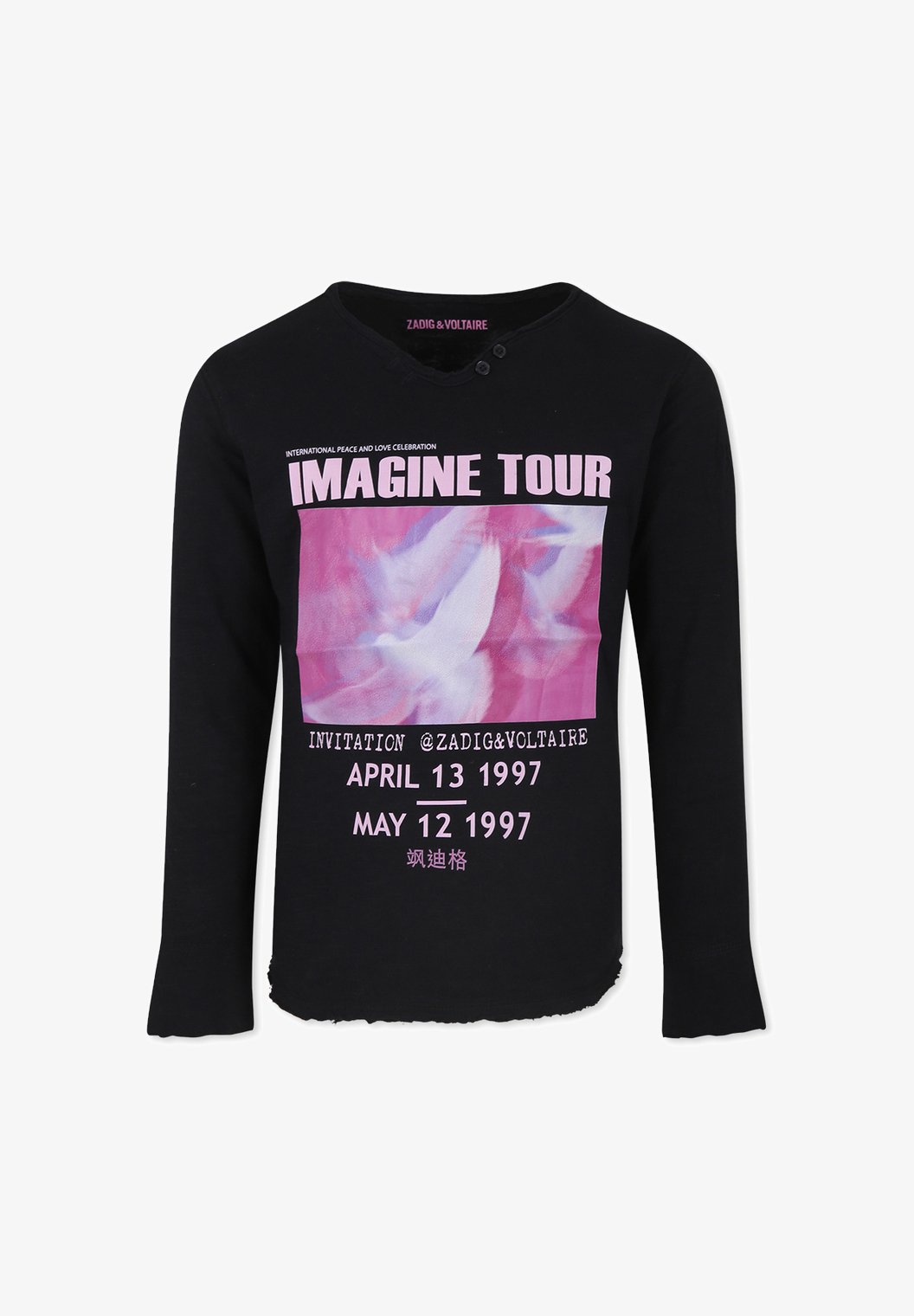 Zadig&voltaire T Shirt Manche Longue Zadig Et Voltaire Zadig