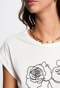 Morgan MIT AUFSCHRIFT - T-shirt print - blanc