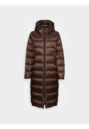 COAT EVE - Piumino - dark brown