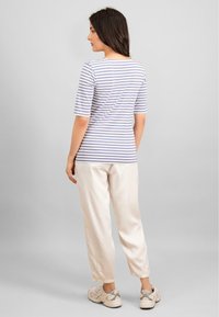 Fynch-Hatton STRIPE  - Triko s potiskem - blue