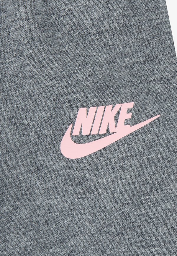 CLUB SET - Tracksuit bottoms - carbon heather3