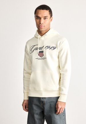 GRAPHIC HOODIE - Φούτερ με κουκούλα - cream