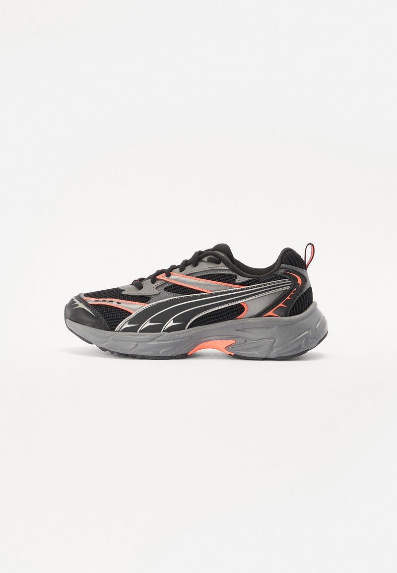 Puma MORPHIC ATHLETIC UNISEX - Tossud - black/aged silver/glowing red