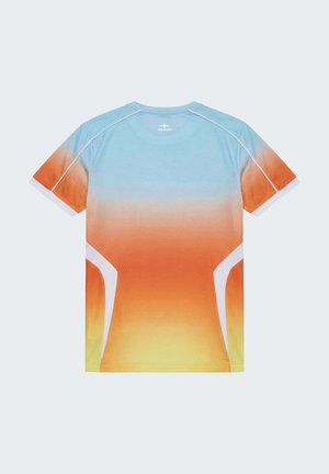 Project X Paris, T-SHIRT MANCHES COURTES DÉGRADÉ. - T-shirt print - bleu