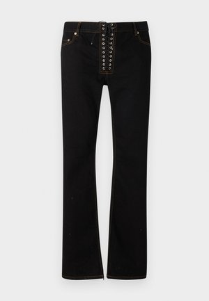 Ludovic de Saint Sernin LACE UP MENS UNISEX - Straight leg jeans - black