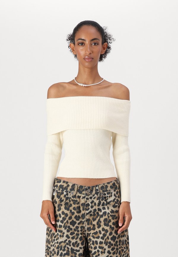 ONLKATIA OFF SHOULDER - Strickpullover