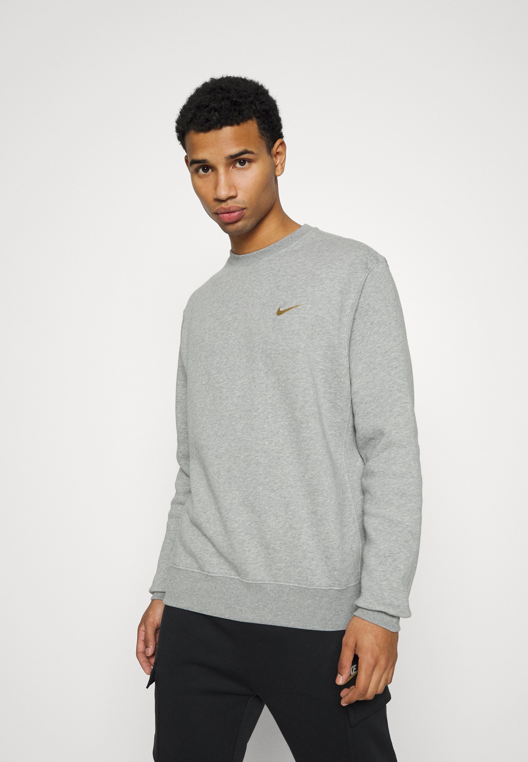 Nike Sportswear CLUB CREW - Sudadera - grey heather/gris oscuro - Zalando.es