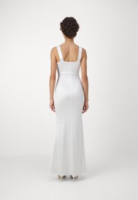 WAL G. WEDDING PANEL PLUNGE - Džersio suknelė - off white