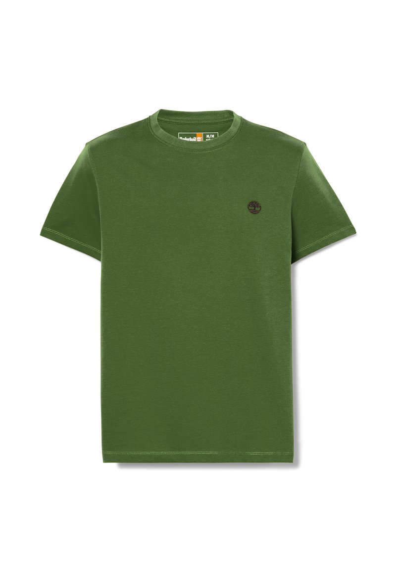 Timberland T-shirt basic donkergroen