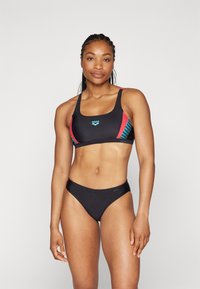 Arena THREEFOLD SET - Bikini - black/anguria