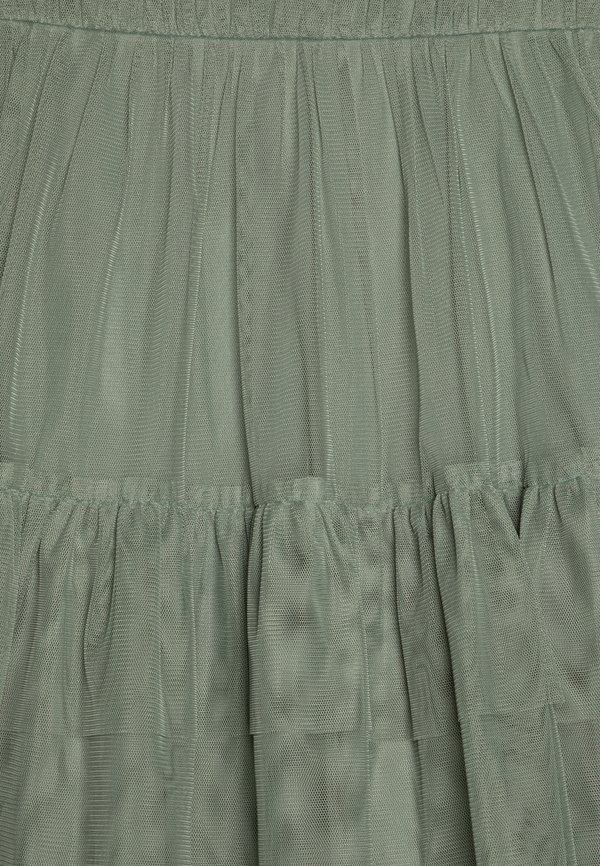 RUFFLE DRESS - Cocktail dress / Party dress - dark sage2