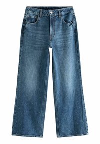 Next EMBELLISHED WIDE LEG PETITE  - Široké džíny - dark wash