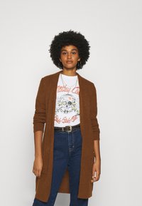 ONLY ONLJADE CARDIGAN - Chaqueta de punto - ginger bread