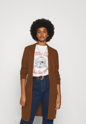 ONLJADE LS NOOS - Cardigan - ginger bread