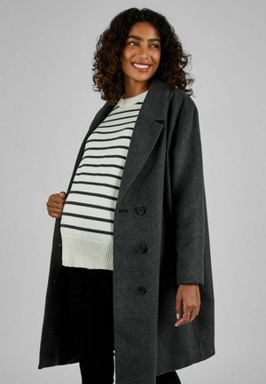 MATERNITY TAILORED - REGULAR FIT - Classic coat - grey