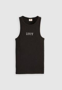 GRAPHIC GEMINI TANK - Top - caviar