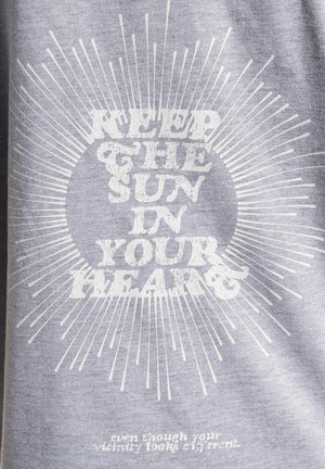 Pegador Marškinėliai su spaudiniu - grey melange