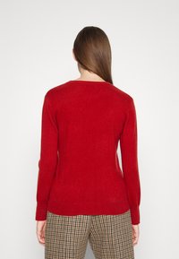 pure cashmere CLASSIC CREW NECK  - Pulover - brick