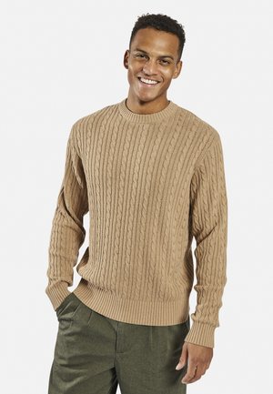 Redefined Rebel LIAM REGULAR FIT - Jumper - beige