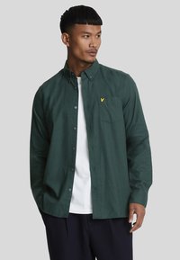 Lyle & Scott PLAIN  - Camisa - argyle teal