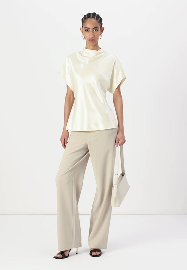 OTILIA DRAPED - Blouse - vanilla2