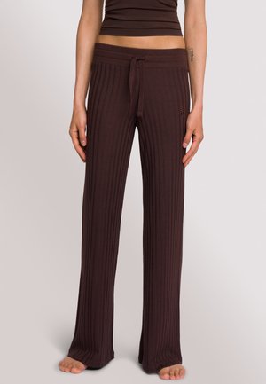 AURELIA - Trainingsbroek - dark oak
