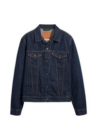 TRUCKER JACKET - Giacca di jeans - med indigo